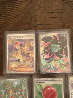 Pokemon Phantasmal Flames, Mega Evolution, Black Bolt 47 Card Lot - Image 2