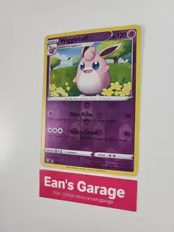 Pokemon Wigglytuff Stage 1 68/189 Darkness Ablaze Reverse Holo Rare - MN - Image 3