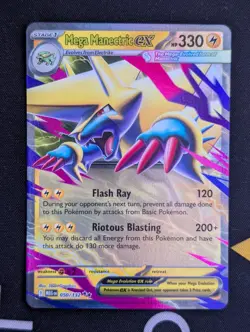 Mega Manectric ex 050/132 Double Rare - Pokemon TCG Mega Evolution - NM - Image 1
