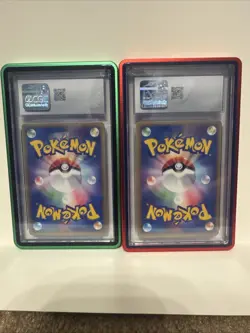 Pokemon 2004 Meiji Chocolate Charmander and Chameleon Japanese Promo CGC 9 - Image 2