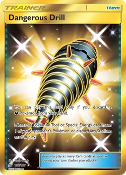 Dangerous Drill (Secret) 192/181 Sm-Team Up Holo for sale online - Image 3