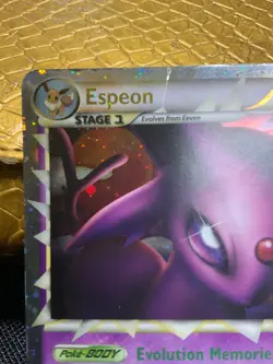 ?? Espeon #81 Holo Pokemon TCG - 2010 Pokemon HeartGold & SoulSilver Undaunted - Image 3