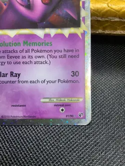 ?? Espeon #81 Holo Pokemon TCG - 2010 Pokemon HeartGold & SoulSilver Undaunted - Image 4