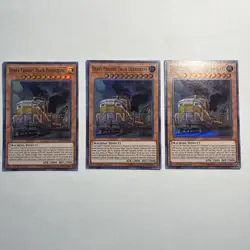 Yugioh - x3 Heavy Freight Train Derricrane INCH-EN046 Super Rare 1st - VLP-LP - Image 1