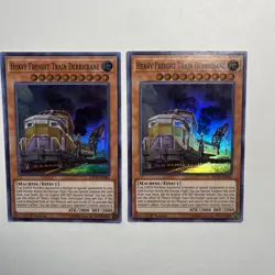 Yugioh - x3 Heavy Freight Train Derricrane INCH-EN046 Super Rare 1st - VLP-LP - Image 2