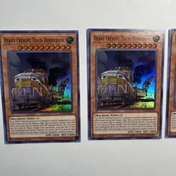 Yugioh - x3 Heavy Freight Train Derricrane INCH-EN046 Super Rare 1st - VLP-LP - Image 3