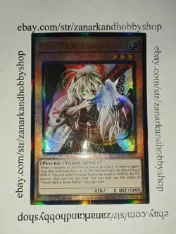 YuGiOh Ghost Ogre & Snow Rabbit RA04-EN015 Prismatic Ultimate Rare - Image 1