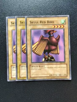 Yu-Gi-Oh - Skull Red Bird 3X - Full Playset - Image 1