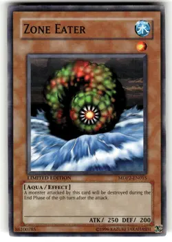Yu-Gi-Oh TCG #MDP2-EN015 Zone Eater Limited Edition Common NM - Image 1
