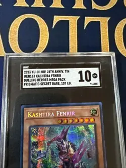 Kashtira Fenrir Prismatic Secret Rare MP23-EN163 Yu-Gi-Oh Card SGC 10 - Image 2