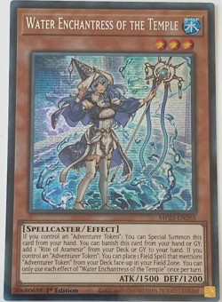 Water Enchantress of the Temple - MP23-EN265 Pris Secret Rare 1st Edition YuGiOh - Image 1