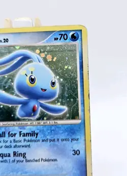 Manaphy 4/12 Manaphy theme deck, Holo/Shiny, Pokemon Card, Rare LP-NM - Image 3