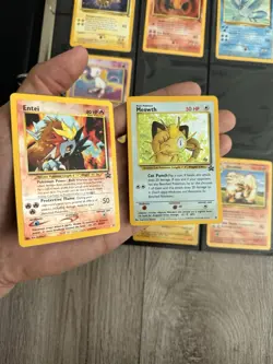 Old Pokemon Cards VINTAGE Rare Collection binder Holo WOTC 1999 Era Lot - Image 2