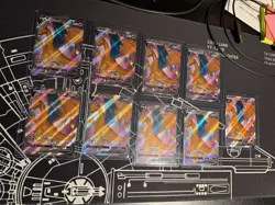 9 Pokemon TCG Charizard V SWSH Black Star Promo Holo Card SWSH050 NM/LP + Extra - Image 4