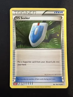 POKEMON TCG VS SEEKER TRAINER 031/034 CLC POKEMON CARD GAME CLASSIC HOLO ENGLISH - Image 1