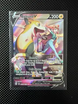 Pokemon TCG Boltund V TG13/TG30 SWSH09: Brilliant Stars Trainer Gallery Card - Image 1