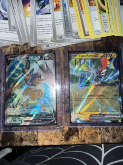 Pokemon Lot 100 Cards Eng Regular, Item, Holo, Reverse Holo, EX V VStar Cards - Image 3