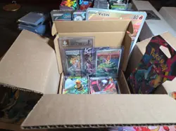 Pokemon Card Lot 90 IR Ex V/VMax/VStar Hits Sleeves Graded Bulk Sealed Booster - Image 1