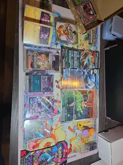 Pokemon Card Lot 90 IR Ex V/VMax/VStar Hits Sleeves Graded Bulk Sealed Booster - Image 2