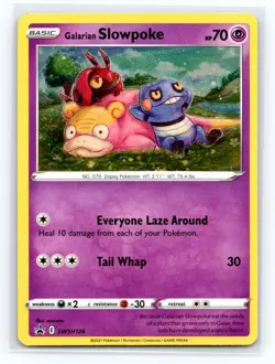 SWSH: Sword & Shield Promo Cards #SWSH126 Galarian Slowpoke B - Image 1
