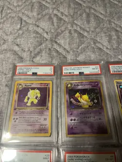 Lot of 6 PSA Graded Vintage Pokemon Cards - All Hypno! 1st. Edition Holo + More! - Image 2