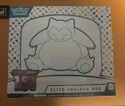 Pokemon 151 ETB - Scarlet & Violet Elite Trainer Box TCG Cards Factory Sealed - Image 1