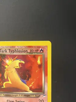 Pokemon TCG Dark Typhlosion Neo Destiny Holo Card 1st Edition 10/105 - Image 5