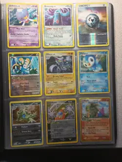 Pokemon Vintage Ultra Pro Binder And 22 Vintage Reverse Holo Cards Excellent... - Image 2