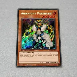 1x Yugioh Airknight Parshath 1st Edition Secret Rare Card NM SBCB - Image 1