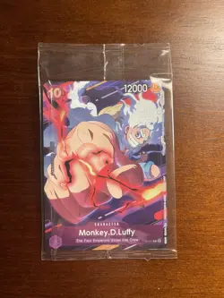 Monkey.D.Luffy (BANDAI CARD GAMES Fest 23-24) P-041 Sealed English Promo - Image 1