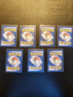 PokemonTCG Shadowless Base Set - Lot of Common Cards - Image 2