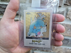 2022 Topps Chrome Metazoo Babe the Blue Ox SUPERFRACTOR 1/1 Card - Image 3