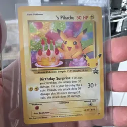 Pokemon TCG Celebrations Birthday Pikachu Classic Collection Card 24/53 - Image 1