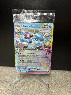 Pokemon Glaceon ex 026/131 Prismatic Evolutions Stamped Promo Card - SEALED - Image 1