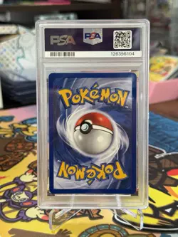 Pokemon PSA 7 NM 2000 Typhlosion 18/111 1st Edition Neo Genesis Holo Card - Image 2
