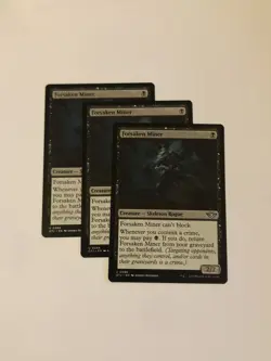 Forsaken Miner X3 MTG Outlaws of Thunder Junction 88 - Image 1