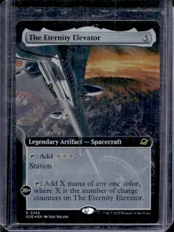 2025 Magic The Gathering Edge of Eternities Eternity Elevator Borderless #0354 - Image 1