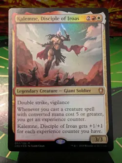 MTG Kalemne, Disciple of Iroas Commander Anthology Volume II Foil NM - Image 1