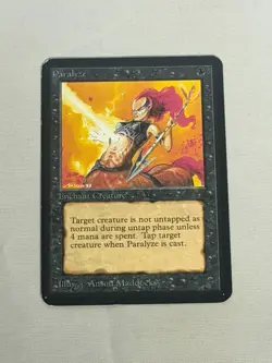 MTG Paralyze Alpha Magic the Gathering - Image 1