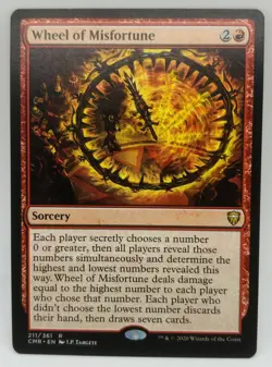 MTG Wheel of Misfortune Commander Legends 211/361 Regular Rare - Image 1