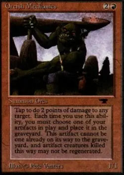 Orcish Mechanics LP, English MTG Antiquities - Image 1