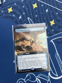 Thunderclap Drake (Extended Art) Commander: Outlaws of Thunder Junction Regular - Image 1