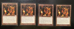 Claws of Gix X4 Urza’s Saga Lightly Played Condition - Image 1