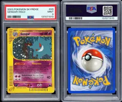 2003 Pokemon Skyridge Gengar Holo #H9 PSA 9 - Image 3