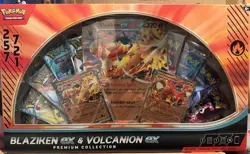 Pokemon TCG: Blaziken ex & Volcanion ex Premium Collection 2025 Amazon Holiday E - Image 1