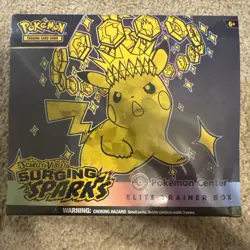 POKEMON SCARLET & VIOLET SURGING SPARKS POKEMON CENTER ETB SEALED - Image 1