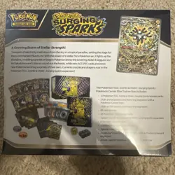 POKEMON SCARLET & VIOLET SURGING SPARKS POKEMON CENTER ETB SEALED - Image 2