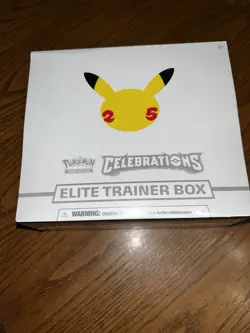 Pokemon TCG: 25th Anniversary Celebrations Elite Trainer Box (2021) 820650809439 - Image 1