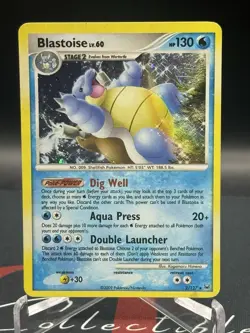 2009 Pokemon Blastoise Platinum Holo Rare #2/127 - Image 1