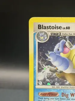 2009 Pokemon Blastoise Platinum Holo Rare #2/127 - Image 2